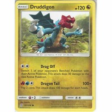 157/236 Druddigon Common: Pokemon Trading Card Game SM-11 Unified Minds