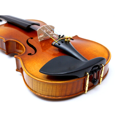 4/4 Handmade Violin Featuring Flamed Maple Wood and Ebony Fittings