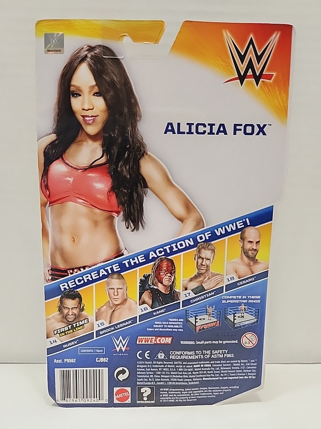 WWE Mattel Alicia Fox Figure Series #47 - Superstar #13 Sealed NIP