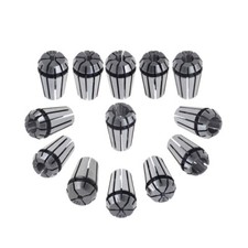 New 12Pcs ER16 Spring Collet Set 1/32"-3/8" For CNC Milling Lathe Tool Engraving