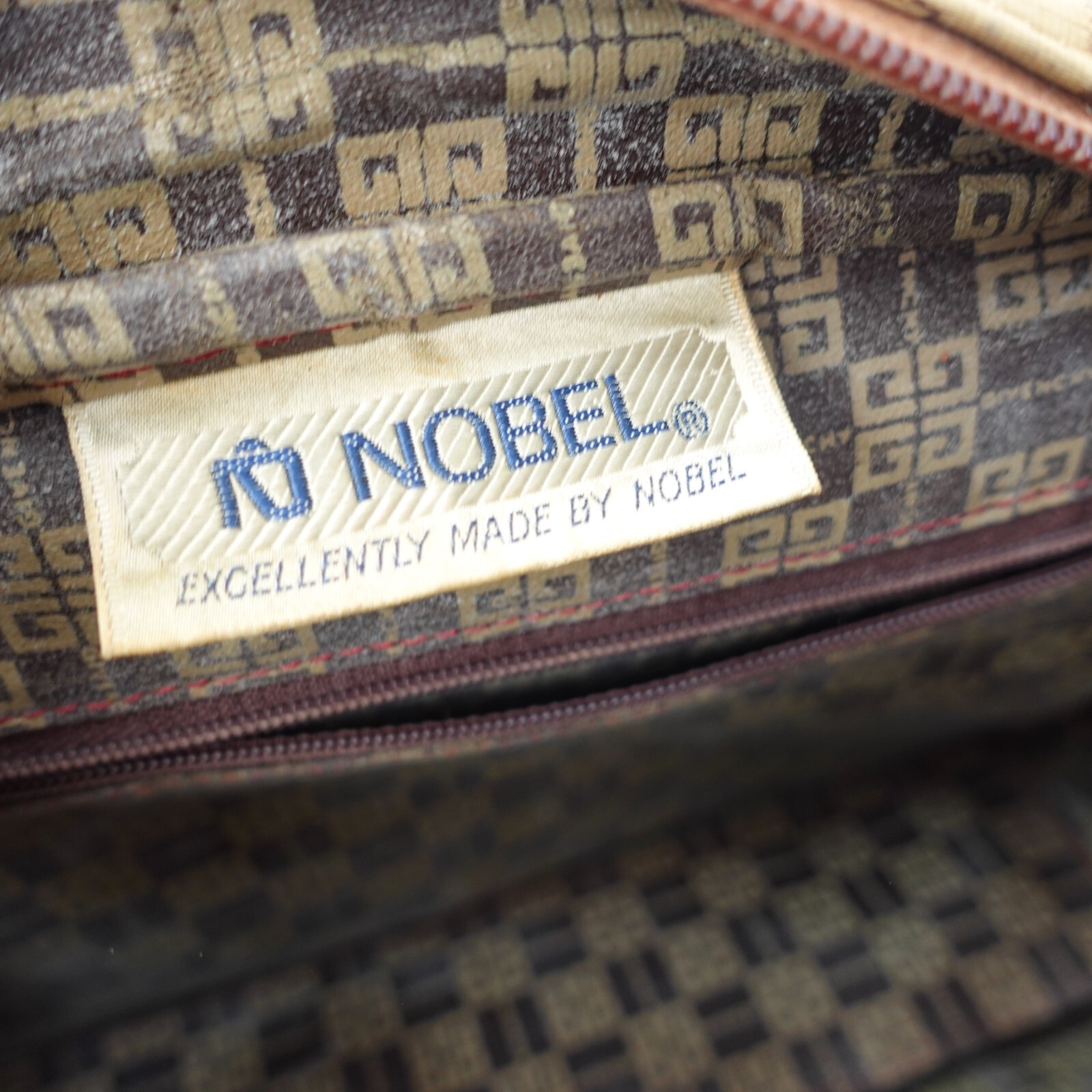 Vintage GIVENCHY Shoulder Bag Tan Beige 4G Logo Monogram French Luxury image 5