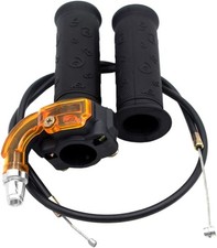 22mm Twist Throttle Grip  Cable for 47cc 49cc Dirt Bikes  Quads