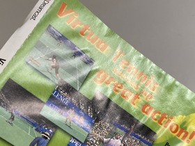 Virtua Tennis Sega Dreamcast Good Disc Damaged Art Complete Game Virtual CIB