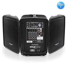 Pyle Karaoke PA 600W 8-Channel Speaker Mixer System