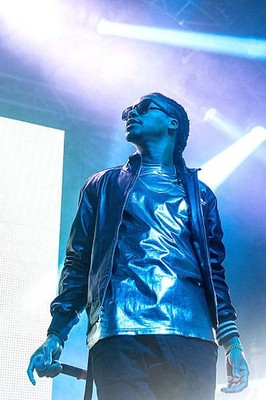 Rapper Lupe Fiasco performs on stage during Day 1 of Fun Fun Fun F- Old Photo 6