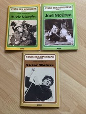 Stars der Kinoszene 3,4,10 Joel McCrea Victor Mature Audie Murphy,  Kranzpiller