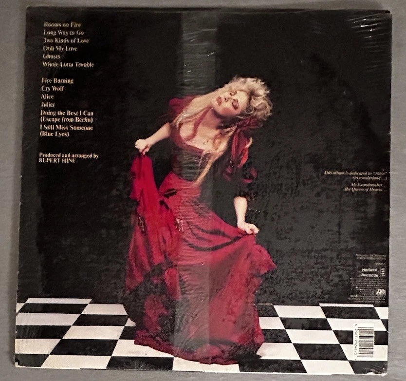Stevie Nicks Other Side Of The Mirror 1989 Orig Rare (NM) LP,Shrink/Inner/Insert - Image 2 of 4