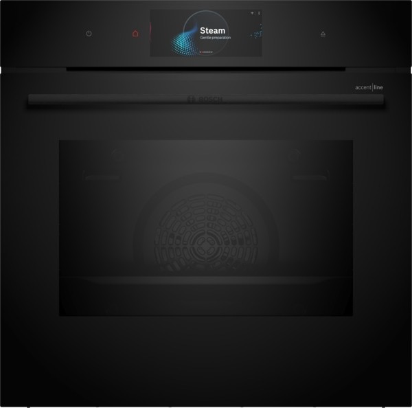 Bosch, Serie 8, HSG958DB1, Einbau-Dampfbackofen, Schwarz, Eek: A+-image