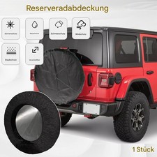 Reifentasche-Reifenhülle Reserveradhülle Reserveradabdeckung Cover für 15 16Zoll