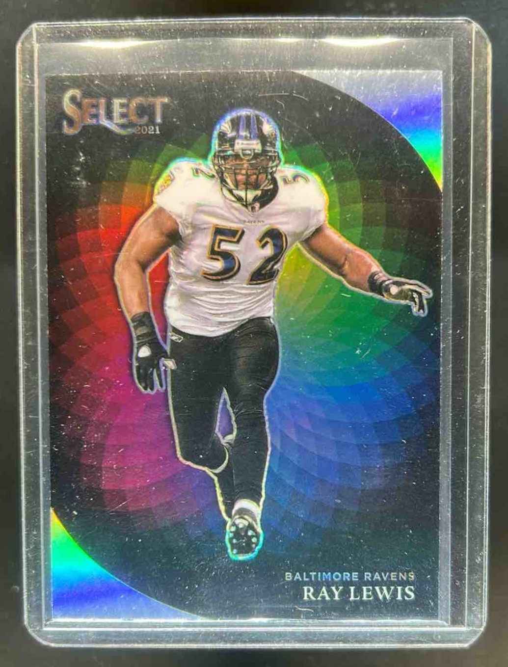 2021 Select Ray Lewis Color Wheel SP #CW-14 Ravens