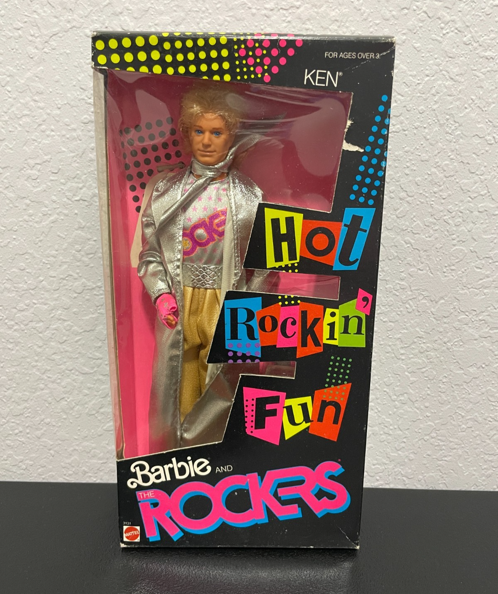 Mattel 1986 Barbie Rockers Ken Doll Hot Rocking Fun | eBay