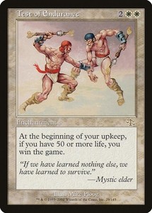 Test of Endurance - Judgment #29/143 Rare MTG