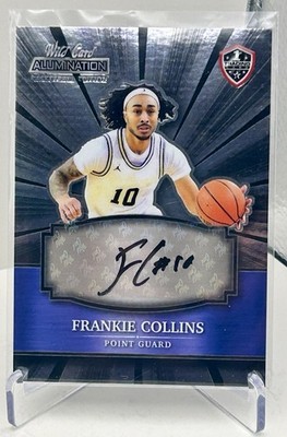 2021-22 Wild Card Alumination - Autographs Frankie Collins (AU, RC) Wild Card..