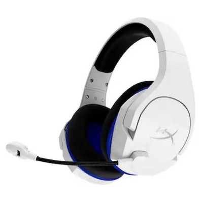 HyperX HHSS1C-KB-WT/G White Gaming Headset for PS4, PS5, PC