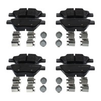 2 BremsbelagsäTze Scheibenbremsen 17,3 Mm Bosch FüR U.A. Seat Altea