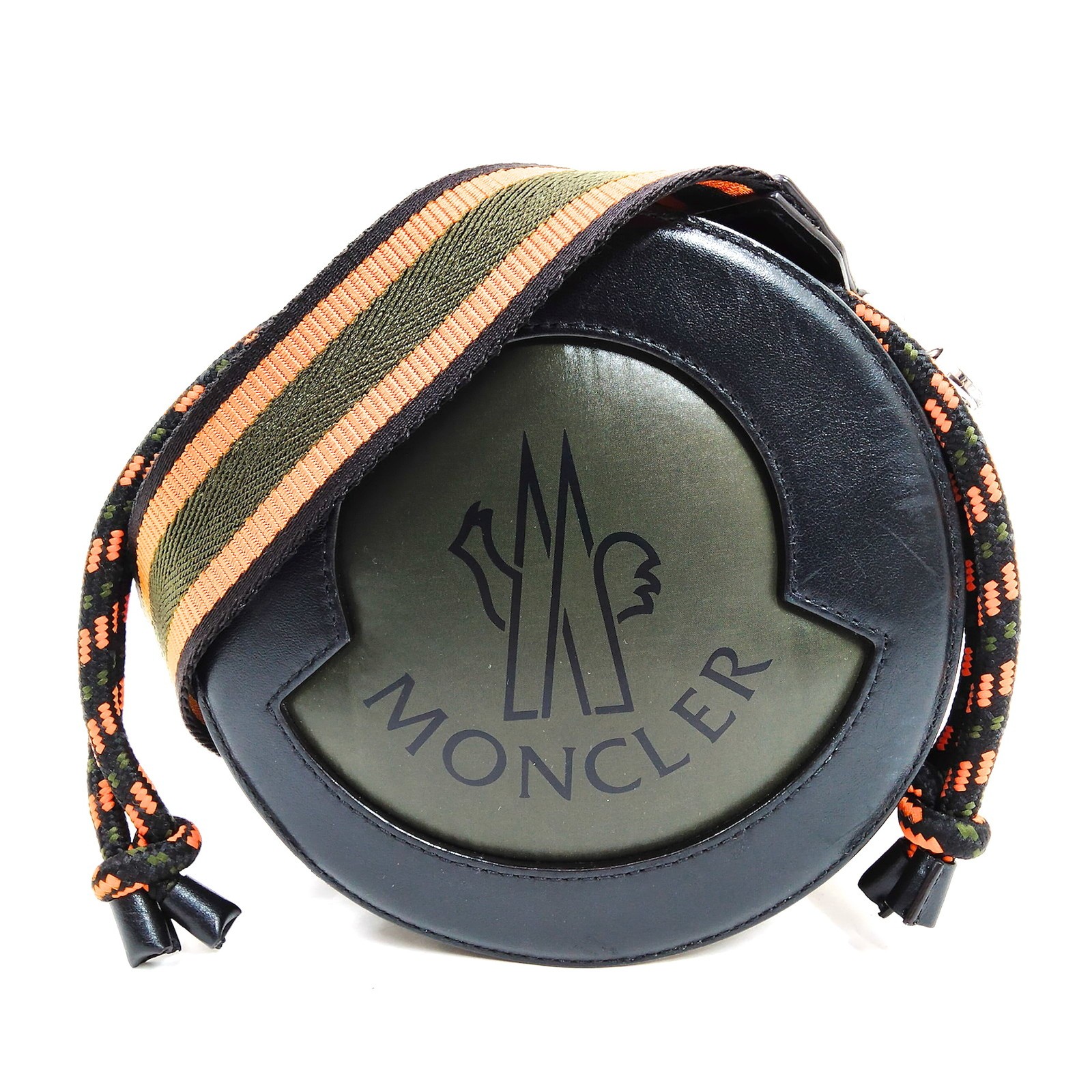 MONCLER Shoulder Bag  Black Leather 3811147