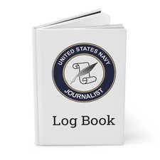 US Navy Journalist Rating Log Book JO Emblem Journal
