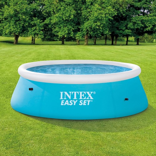 Intex 6' x 20" Easy Set Inflatable Swimming Pool - Aqua Blue (Open Box) (2 Pack) - 第 5/8 張圖片
