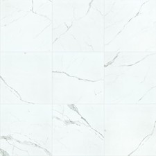 Shaw CS37V Casino Plsh - 24" Square Floor Tile - Polished Visual - Statuario