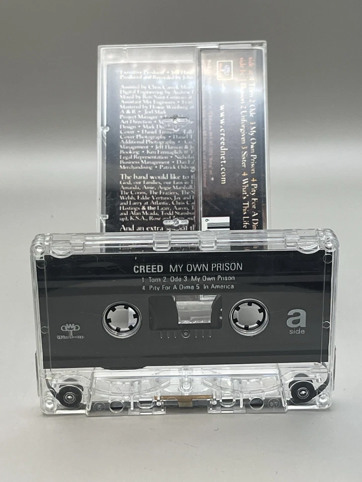 Creed My Own Prison 1997 Grunge Alternative Rock 90's Cassette Wind-Up Records - Image 2 of 2