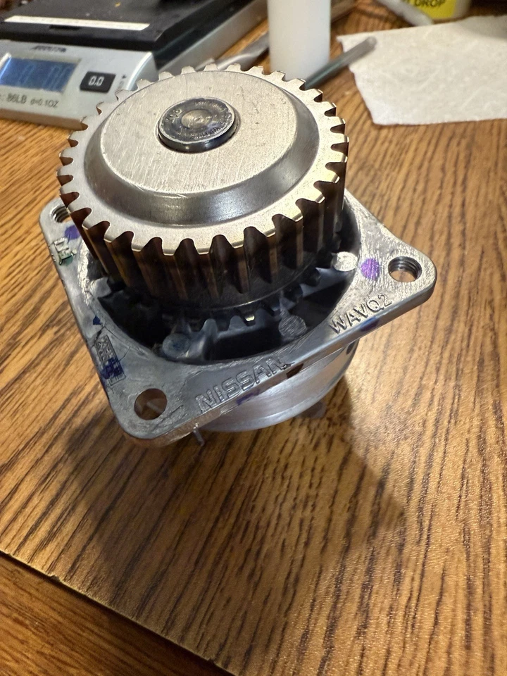 Genuine Nissan 2007-2024 Altima Murano Maxima SV Water Pump Assembly 21010-JA11A - Image 4 of 4