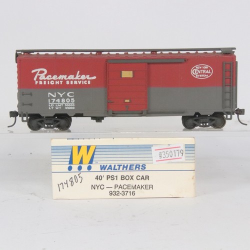 Walthers escala HO New York Central NYC #174805 marcapasos 40’ PS1 coche de caja | Condition: Used