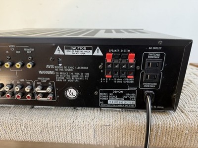🍊Vintage 1980s Denon Precision AM/FM Stereo Receiver | Model DRA