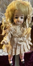 Early Antique All Bisque Doll From Maine Collection 5” Kestner 1150