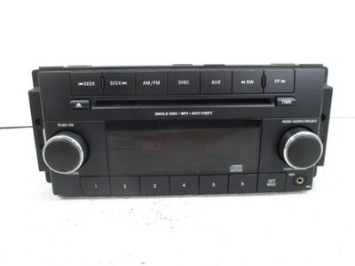 2012-2020 Dodge Caravan MP3 CD Radio Receiver w/o Satellite Face ID FES OEM LKQ