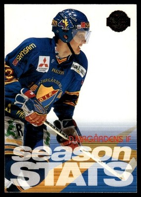 1995-96 Leaf Elit Set Sweden Team Performance: Djurgårdens Djurgårdens IF #26