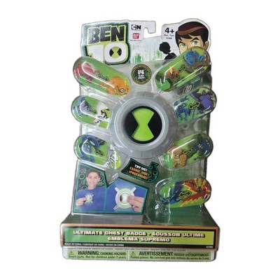 2011 Ben 10 Ultimate Alien Ultimate Chest Badge Ultimatrix Toy New In Box