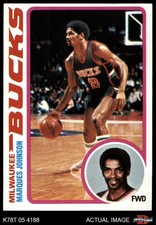 1978 Topps #126 Marques Johnson Bucks UCLA 7 - NM