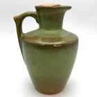 Frankoma Pottery Pitcher 838 Prairie Green Vintage 5 1/2” Tall MCM