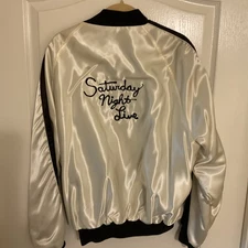 Vintage Rare 1977 Saturday Night Live TV Cast / Crew Men’s Satin Jacket