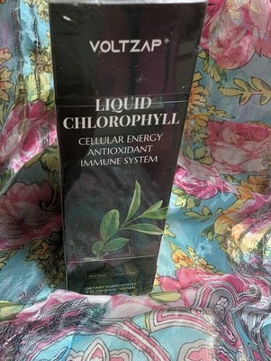 Voltzap Liquid Chlorophyll Cellular Energy Antioxidant Immune System 2 OZ. Vegan