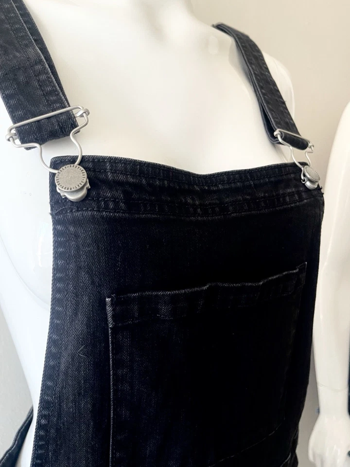 "Cintura de 30"" Roxy de mezclilla negra para mujer Foto 4 de 4
