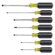 KLEIN TOOLS 85076 Screwdriver Set, NmPcs7 5LL68
