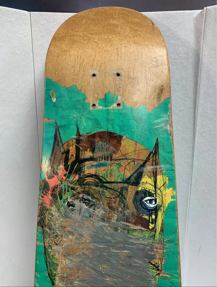 Base Dakota Servold Yo Copio Face tabla de skate solo diseño raro Foto 3 de 4