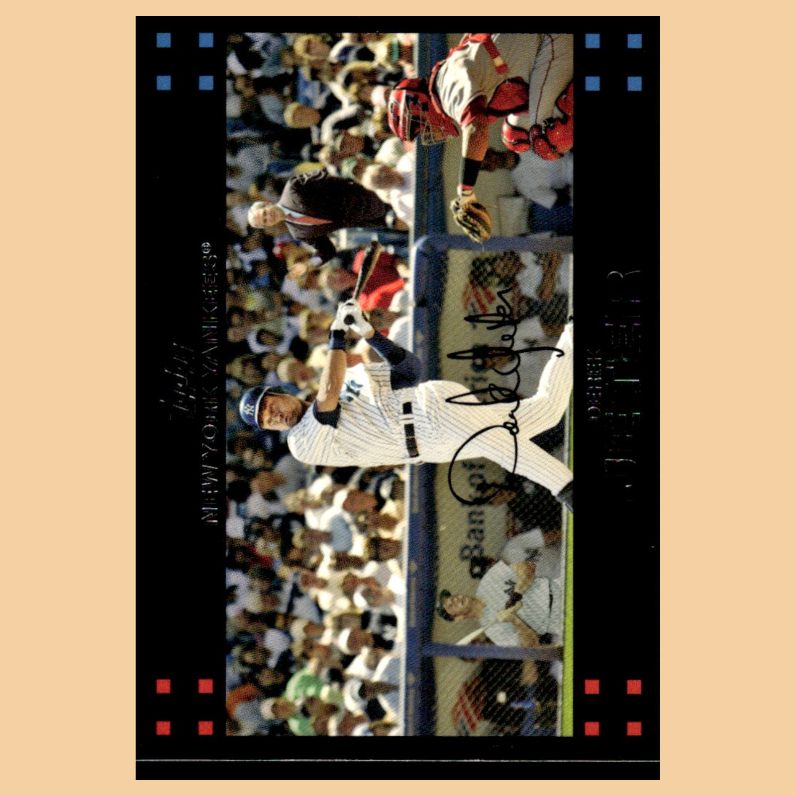 Derek Jeter #40 2007 Topps New York Yankees Baseball Card MLB NM