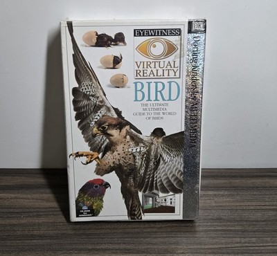 1995 Guide To The World Of Birds CD-ROM Multimedia Virtual Reality OB DK ELEC