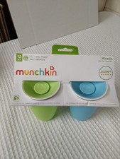 Munchkin 0073528247022 Miracle 360 Trainer Cup 7oz 2 pack Blue/Green