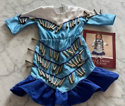 blue jingle dress JD1759 Jingle Dress Kids aboriginaldesignwear