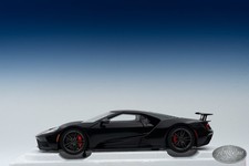 1/18 Autoart 2017 Ford GT Shadow Black With Orange Stripes As Is 
