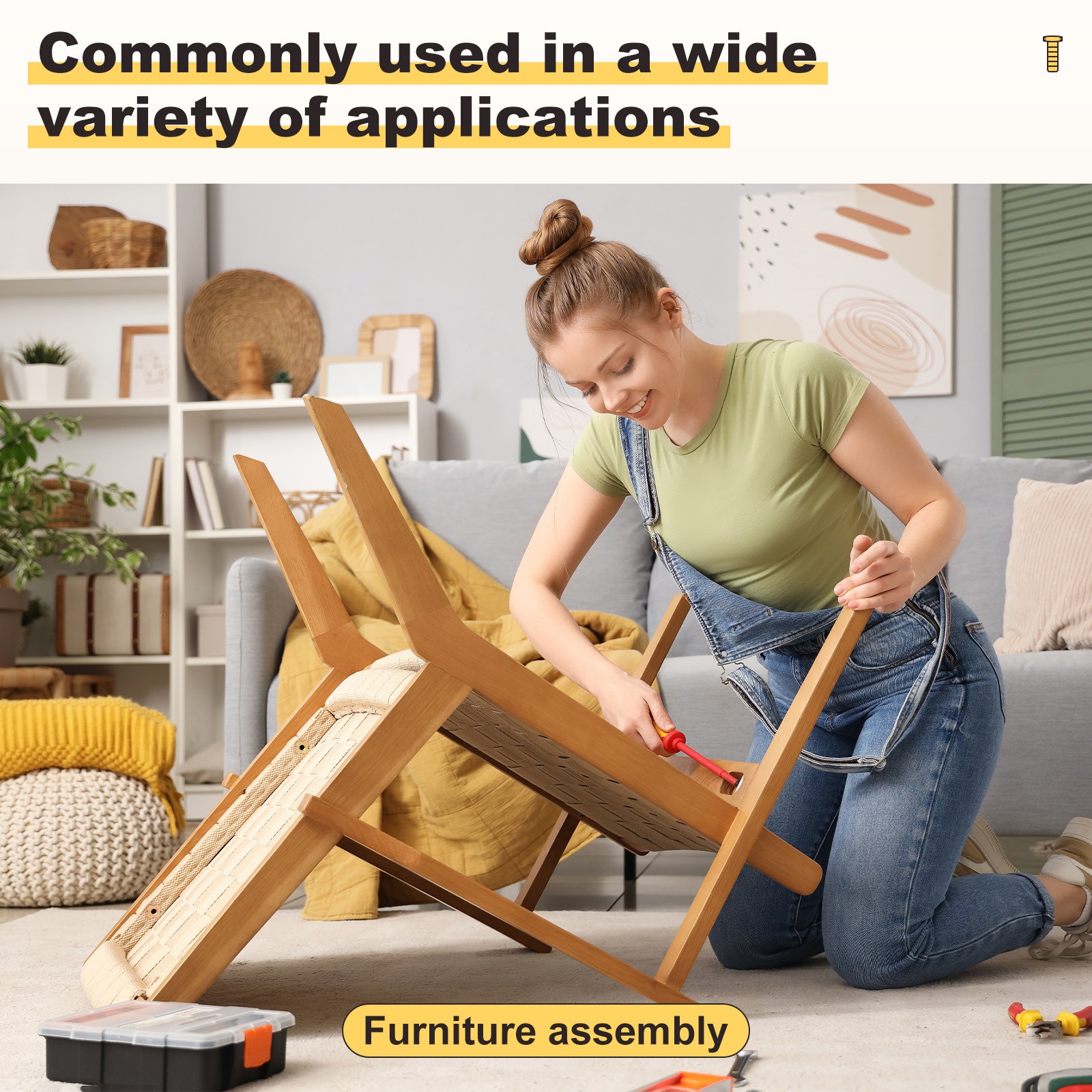 Machine Screws Phillips Head(M4-0.7x25) 40Pcs, Silver