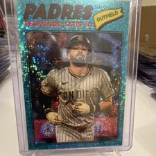 Topps Heritage Sparkle Parallel Fernando Tatis Jr. #322 San Diego Padres