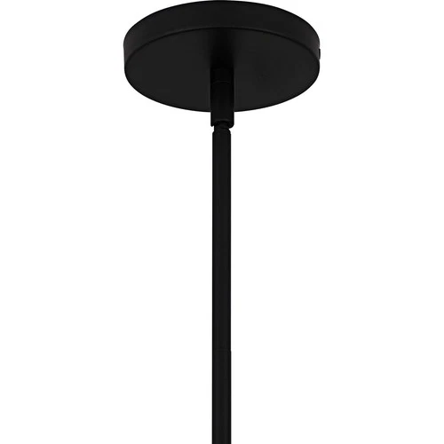 Matte Black  Pendant from the Cleo Collection - Picture 6 of 6