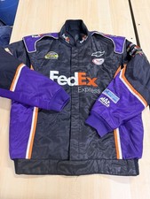 Vintage Denny Hamlin #11 Chase Authentics Fedex NASCAR Jacket Size XL