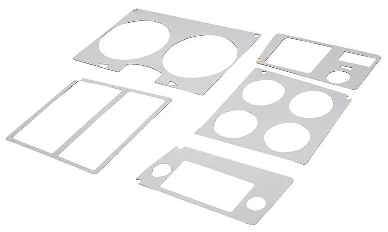 Chevy GMC Pickup Blazer 1978-80 Jimmy Suburban; juego de inserciones de bisel de tablero; con aire Foto 3 de 4