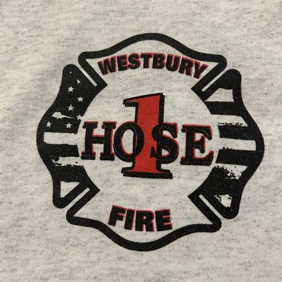 Westbury Fire Department Hose 1 Fishing Trip 2020 T-Shirt SZ-XL