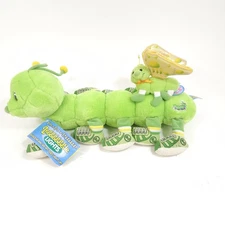Lots A Leggggggs Leggggggie Lights 10 Leg Green Caterpillar With Tags